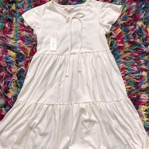 Women’s White Flowy Sundress